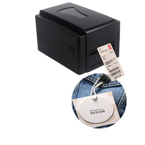 מכונת בגדים במהירות גבוהה לתלות מדפסת עבור תג תוויות בגדים מדבקה מכונת הדפסה 300dpi משלוח תרמי תווית מדפסת - Product Image 1