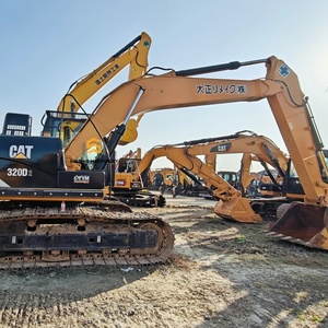 รถขุดไฮดรอลิก CAT320 ขนาด 20 ตัน สภาพใหม่เกือบเหมือนใหม่ สำหรับงานก่อสร้าง ชั่วโมงการทำงานต่ำ พร้อมมอเตอร์ปั๊ม ขายโดย United - Product Image 1