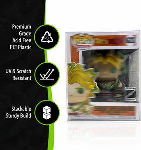 Boîte de présentation empilable en PET transparente pour figurines de collection, vente en gros d'usine - Product Image 6