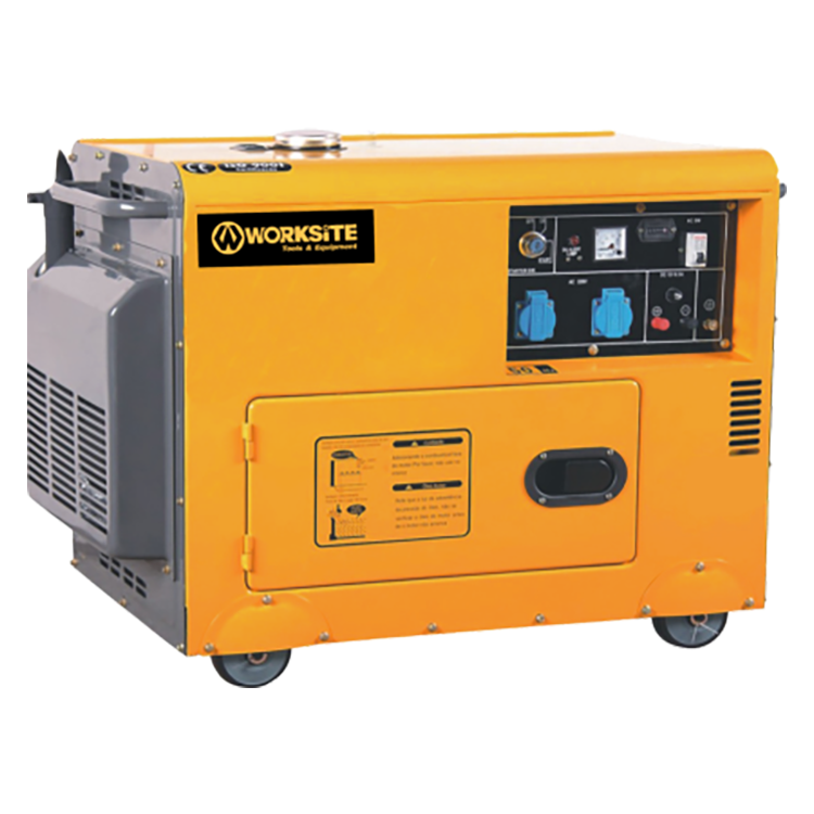 Рабочее место дешевые генераторы для продажи энергии генератора 196cc 5000W 4 штрихов, Портативный тихий дизельный генератор