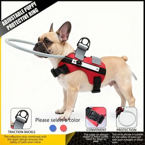 สายรัดป้องกันสุนัขตาบอด Meiqipetbaby แบบปรับได้ ขนาดกลาง ป้องกันสิ่งกีดขวาง - Product Image 5