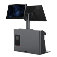 Moniteur à écran tactile capacitif tout en un système de point de vente de 15.6 pouces Machine de caisse enregistreuse