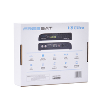 Récepteur satellite numérique FREESAT V8 ULTRA 4K DVB-S/S2/S2X DVB+T/T2/ISDB-T/Câble(J.83A/C)/ATSC-C(J.83B) Combo Décodeur