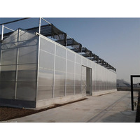 Super Sterke Weerstand Agrarische Polycarbonaat Kassen Groot Formaat Voor Groentevruchten & Bloemen