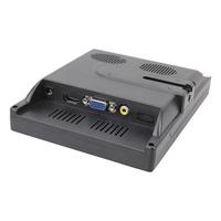 Moniteur TV LCD portable de 7 pouces avec entrée AV VGA multi-interface pour ordinateur