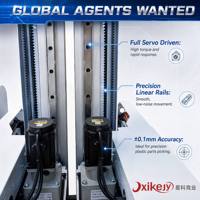 Robot manipulateur de moulage à injection de plastique à 5 axes en fer trempé haute résistance China Xinkejy, 3300W 470kg