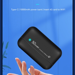 Pw100พาวเวอร์แบงค์ Wi-Fi 4G แบบพกพาเราเตอร์ WiFi 150Mbps 4G LTE พร้อมช่องเสียบซิมการ์ดไมโคร - Product Image 6