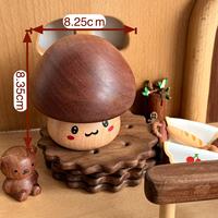 Boîte à musique Champignon Moderne DIY Eco-Friendly Home Decor Cadeau d'anniversaire pour enfants