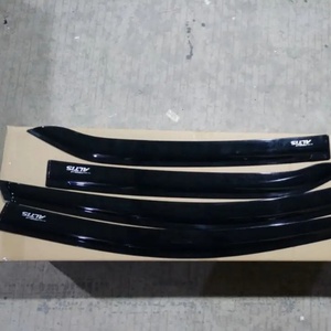 KQD Vente en gros Déflecteur de vent pour vitres de voiture, visière de protection solaire et garniture décorative pour Toyota COROLLA 2018-ON - Product Image 4