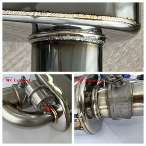 ท่อไอเสียแบบมีวาล์ว 1 ชุด (2 ท่อ) ขนาด 2.5 นิ้ว สำหรับรถสปอร์ต - Product Image 5