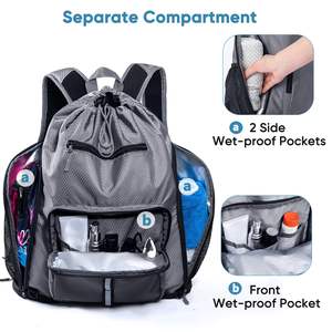 Free sample <b>20L</b> 28L Lightweight <b>Dry</b> Sack Pvc Backpack Waterproof <b>Bag</b> for Sport Swimming Camping Fishing Rafting - Product Image 4
