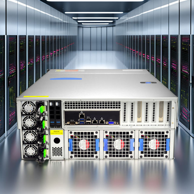 Gooxi AMD 4U 10 Card 8pcs RTX 4090 AI Server DeepSeek All-in-one GPU Server