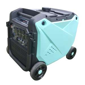 Generador Eléctrico Portátil <span class=keywords><strong>de</strong></span> 9KW, Monocilíndrico, Bajo Ruido, 120V/240V, con ATS Inteligente y Arranque Remoto, para Hogar, Exteriores y Sitios <span class=keywords><strong>de</strong></span> <span class=keywords><strong>Trabajo</strong></span> - Product Image 2