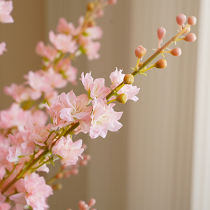 80cm di seta lungo ramo Delphinium stelo <span class=keywords><strong>fiori</strong></span> <span class=keywords><strong>viola</strong></span> blu floreale matrimonio - Product Image 5