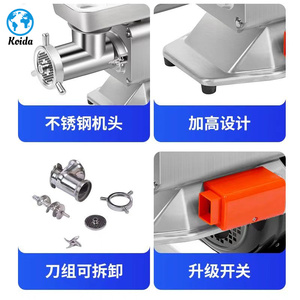 2024 Desktop Meat <b>Machine</b> Convenient Home Sausage & Meat <b>Mincing</b> for Vegetable Processing Plant & Winery Engine-powered Meat Min - Product Image 1