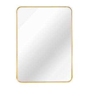 Gold Metal Framed Rectangular <b>Mirror</b> 24x32 Inch <b>Wall</b> Mounted Bathroom Vanity <b>Mirror</b> - Product Image 6
