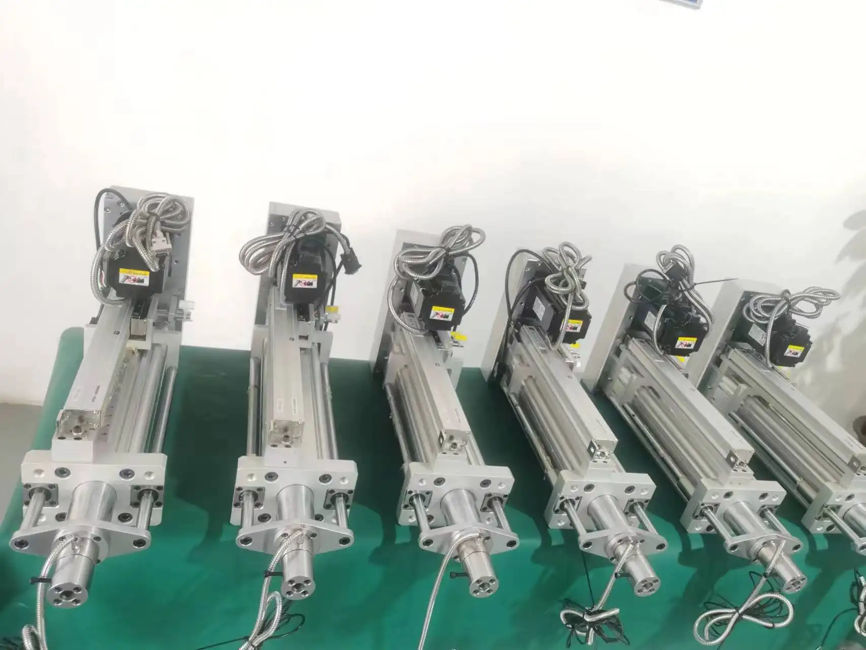 3T Electric Cylinder four columns Servo Press machine with index rotary table