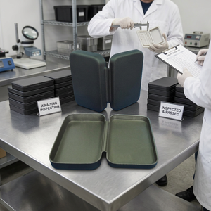 Estuche Rígido de EVA Negro, Caja Protectora a Prueba de Golpes para Almacenamiento de Electrónicos, Lista para Inspección - Product Image 1