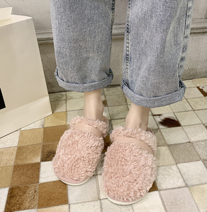 Sandali Primaverili da Donna all'Ingrosso, Nuovo Design alla Moda, Ciabatte da Interno con Pelliccia, Graziose Pantofole da Casa - Product Image 5