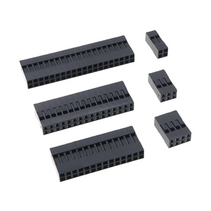 Connecteur DuPont, coque en plastique DuPont, 1P 2/3/4/5/6/7/8/10P, coque DuPont simple/double rangée, 2,54 mm - Product Image 1
