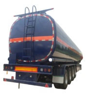 Remorque citerne à huile personnalisée de 45 000 litres, semi-remorque citerne à carburant, remorque citerne à eau