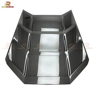 Couvre-moteur en fibre de carbone sèche pour Lambo Huracan LP610 2014-2018, capot en carbone, kits de carrosserie, pièces de voiture - Product Image 1