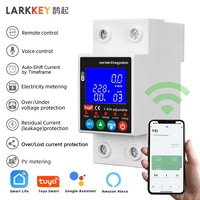 Disjoncteur intelligent Tuya Smart Life WiFi avec mesure bidirectionnelle photovoltaïque et protection contre les surcharges et les courts-circuits