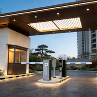 Sistema de Control de Acceso XGY: Barrera Automática Plegable Inteligente con Motor DC sin Escobillas para Estacionamientos y Entradas de Peaje