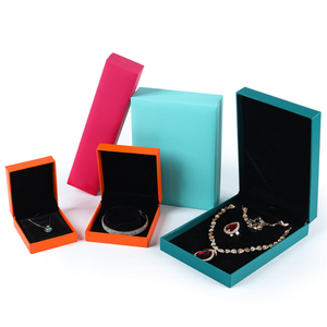 Toptan kadife takı kutuları ambalaj kadife mücevher kutusu ambalaj - Product Image 1
