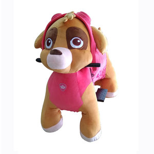 Trẻ Em <span class=keywords><strong>Plush</strong></span> Dog Riding <span class=keywords><strong>Battery</strong></span> <span class=keywords><strong>Powered</strong></span> Đi Bộ Động Vật <span class=keywords><strong>Rides</strong></span> Điện Mall <span class=keywords><strong>Rides</strong></span> Với Bánh Xe - Product Image 3