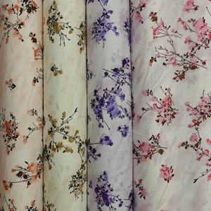 ชุดเดรสผ้าเรยอนลายดอกไม้ผ้า100วิสคอสพิมพ์ลายดีไซน์หลายร้อยแบบสำหรับฤดูร้อน - Product Image 3