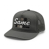 Gorra Trucker de Poliéster Espumado Personalizable de Alta Calidad con Logotipo Bordado, 5 Paneles, Verde, Moda Deportiva para Hombre