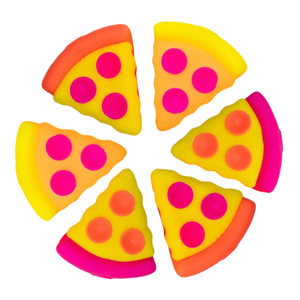 Juguete Antiestrés Creativo en Forma de Rebanada de Pizza, Blando y Agradable al Tacto, de Plástico No Tóxico, para Aliviar la Ansiedad, Autismo, TDAH, Oficina, Escritorio - Product Image 1