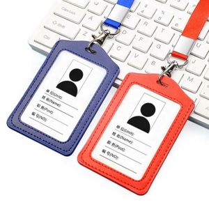 Porte-cartes de visite polyvalent et élégant en similicuir PU, idéal pour les badges d'école ou d'identification - Offre Spéciale - Product Image 6