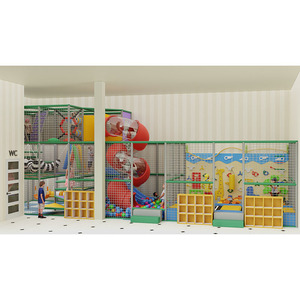 Divertido Parque Infantil Comercial de Múltiples Niveles para Interiores, Área de Juegos Suave Personalizada con Túneles y Piscina de Pelotas para Hoteles y Resorts - Product Image 6