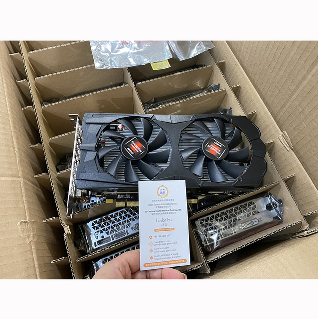 Graphics Cards Rx580 8gb with 2000w Mute Power Supply Ssd 64gb/128gb Processor G1840/g1820 4gb Rx590 8gb