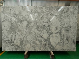Dalles de quartzite dolomite super blanc brésilien Union Stone, polies et brillantes, durables, résistantes à l'eau, pour comptoirs de salle à manger et de salle de bain - Product Image 4
