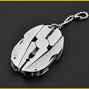 Rama Multi-functional Pliers 14-in-1 Stainless Steel Folding Keychain Tool Outdoor Vehicle Use - Product Image 1