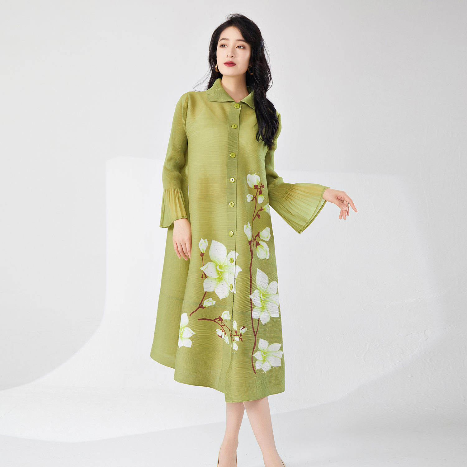 สีเขียว