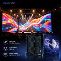 Layar LED Video Wall Raksasa Indoor Outdoor Full Color 500x500mm P2.6 P2.9 P3.91 P4.81 Tahan Air untuk Sewa, Tersedia
