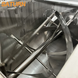 Nastro miscelatore a nastro a doppia vite da 500l miscelatore in acciaio inox miscelatore frullatore per pollo in polvere - Product Image 3