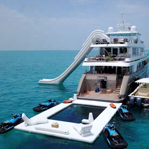 <span class=keywords><strong>Quai</strong></span> flottant en EVA personnalisé pour le lac piscine gonflable à plate-forme <span class=keywords><strong>de</strong></span> pêche flottante avec filet à vendre - Product Image 6