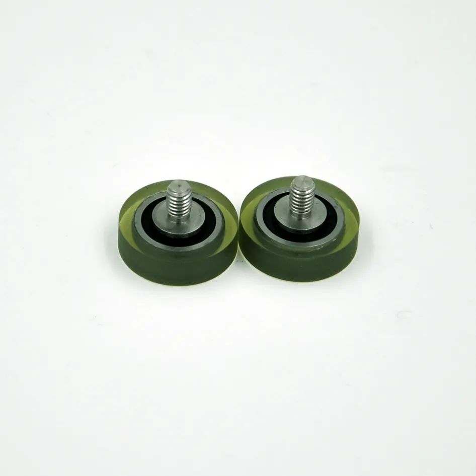 SEMEI Customized Polyurethane PU Coated Ball Bearings PU60518-5C1L6M4 for Sliding Door
