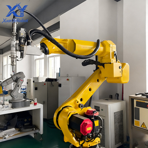 <span class=keywords><strong>Robot</strong></span> de soudage <span class=keywords><strong>collaboratif</strong></span> portable <span class=keywords><strong>FANUC</strong></span> à 6 axes avec bras CNC pour MIG/TIG/Laser, puissance 1 kW, 380 V, utilisation en construction - Product Image 4