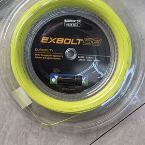 ไม้แบดมินตัน Y0NEX YY exbolt 68 BGXB68 200เมตรไม้แบดมินตันอุปกรณ์กีฬา - Product Image 3
