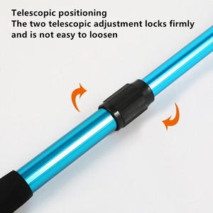 China Professionele Productie Aluminium Visaanvoernet Opvouwbaar Telescopisch Zeevisnet - Product Image 2