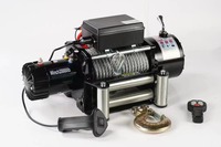 Treuil électrique sans fil 12V/24V de haute qualité avec câble en acier, 3000-4500 Lbs, kit télécommande pour grues de bateau, hameçons marins, remorquage automobile, 24m
