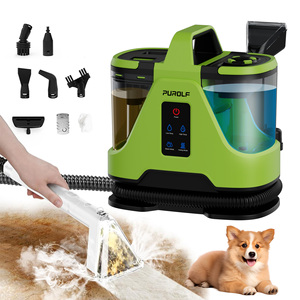 Aspiradora Portátil Personalizada para Sofás y Alfombras, con Agua Caliente y Vapor, para Limpieza en Seco y Húmedo, con Tanque de Líquido, Limpiador de Manchas para Uso Doméstico - Product Image 1