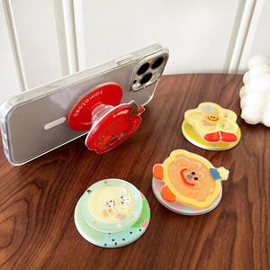Custom High Quality Flexible Sticky Acrylic Cartoon Sublimation <b>Popping</b> Mobile <b>Phone</b> <b>Sockets</b> Collapsible <b>Holder</b> Grip Anime - Product Image 2
