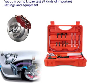 Kit <span class=keywords><strong>de</strong></span> purge <span class=keywords><strong>de</strong></span> <span class=keywords><strong>liquide</strong></span> <span class=keywords><strong>de</strong></span> <span class=keywords><strong>frein</strong></span> automobile avec jauge et adaptateurs pour diagnostic <span class=keywords><strong>de</strong></span> vélos, motos, voitures et camions - Product Image 3